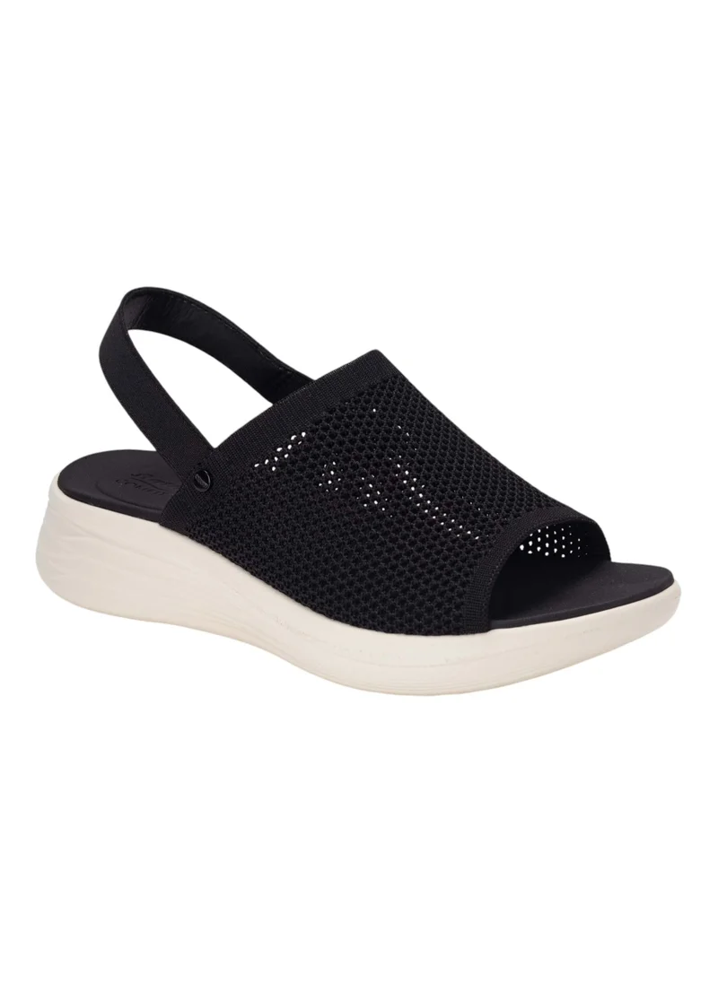 Bata Comfit Knit Slingback Wedge Sandals