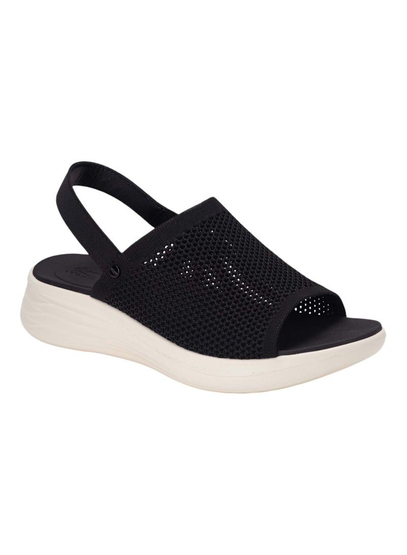 Bata Comfit Knit Slingback Wedge Sandals - Image 2