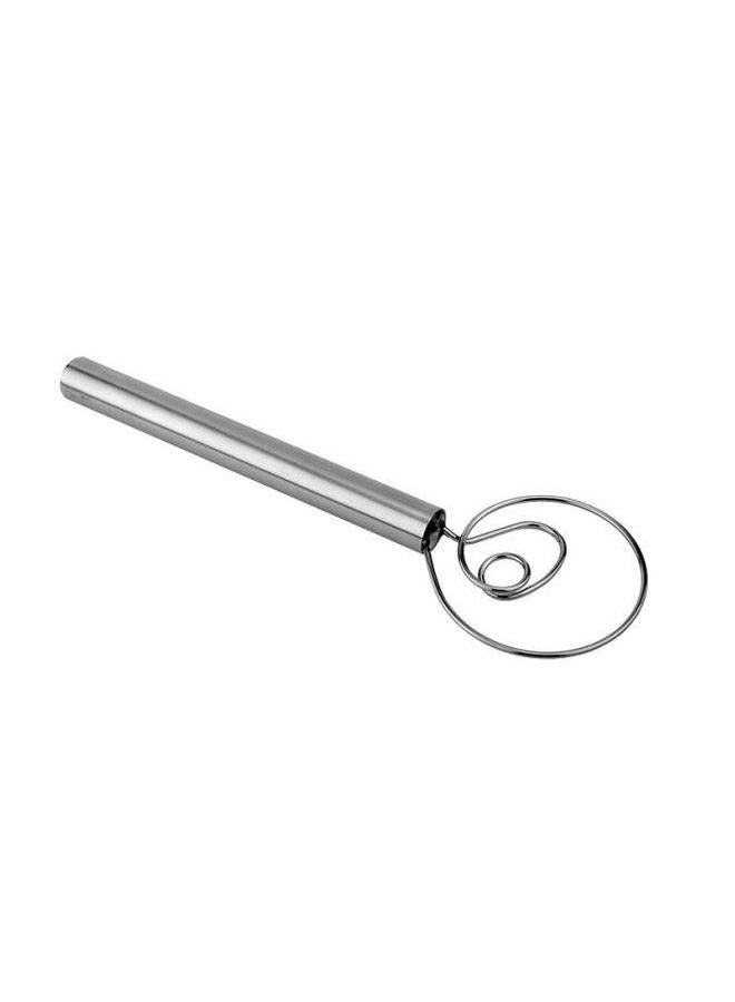 Stainless Steel Coil Flour Beater Mixer And Manual Egg Salad Side Dish Cold Mix Mixer-Color:304 Single-ring Stirrer  - Image 1