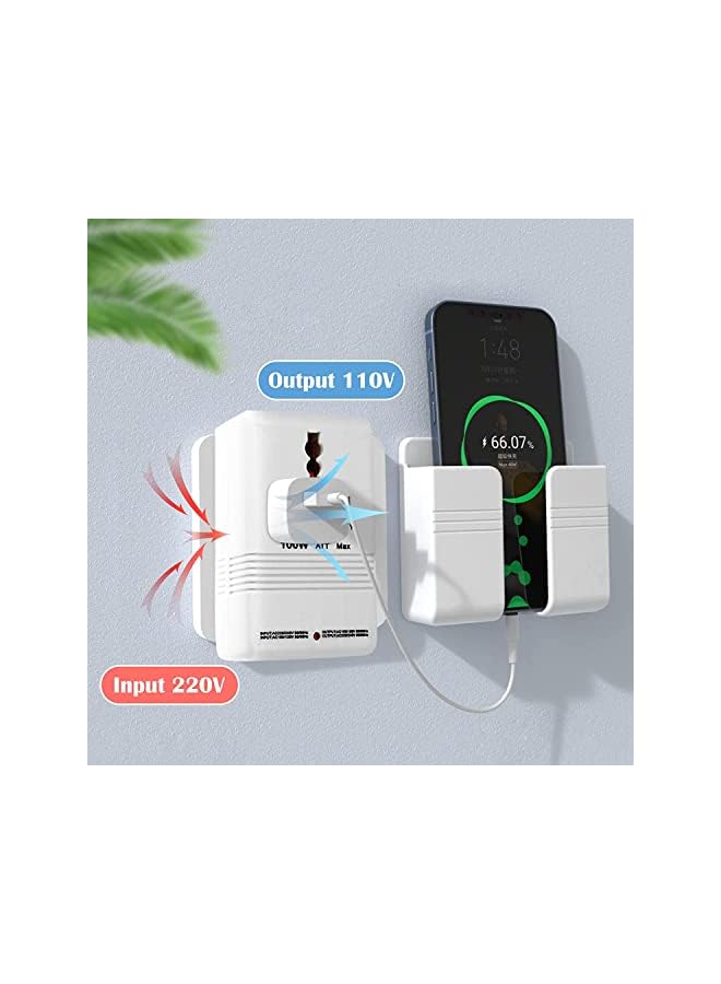 PROMASS محول الطاقة الكهربائي promass - 110 فولت إلى 220 فولت أو من 220 فولت إلى 110 فولت معيار دولي 2 سن (SW-S12-100W) - Image 5