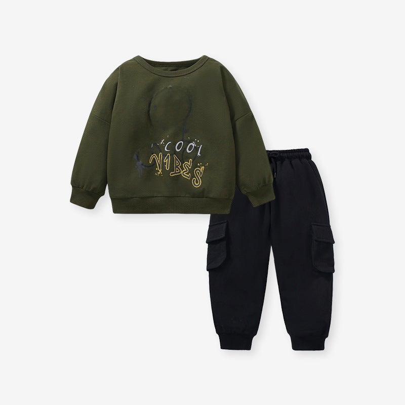 Little Maven Boys Autumn Sweater Set 22066 