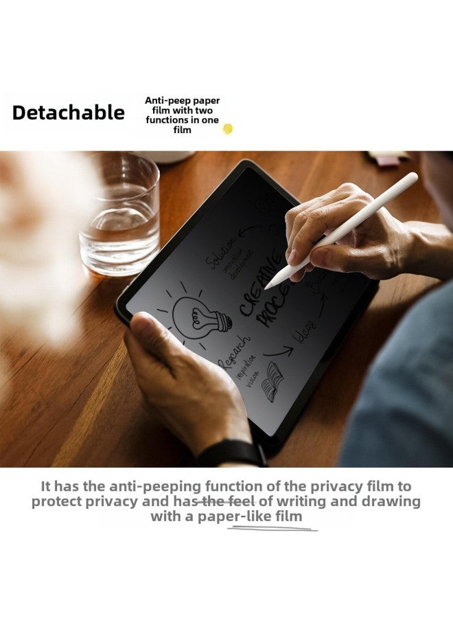 Peep-proof Paper Film Removable Nano Four Generation Adsorption For IPad Pro 11 Air 10.9 Huawei-Color:Peep-proof Paper Film  】-Size:Ipad Air6/7( 11inch )2024/2025 Model - Image 2