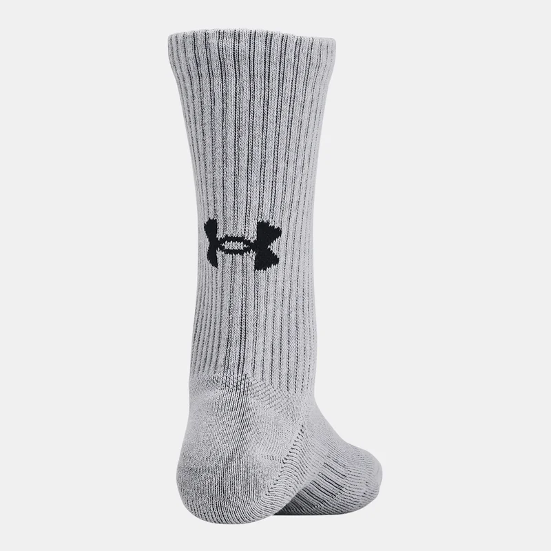 UNDER ARMOUR Kids' Training Cotton Crew Socks (6 Pairs)