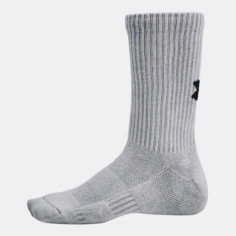 UNDER ARMOUR Kids' Training Cotton Crew Socks (6 Pairs)