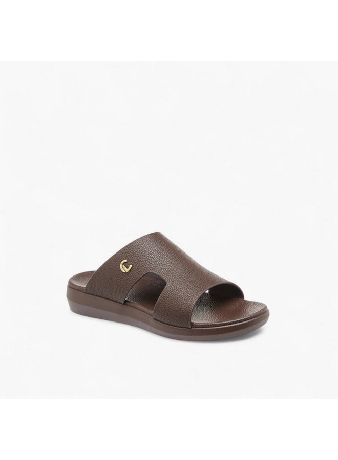 Le Confort Men Cut-Out Detail Slip-On Sandals  - Image 2