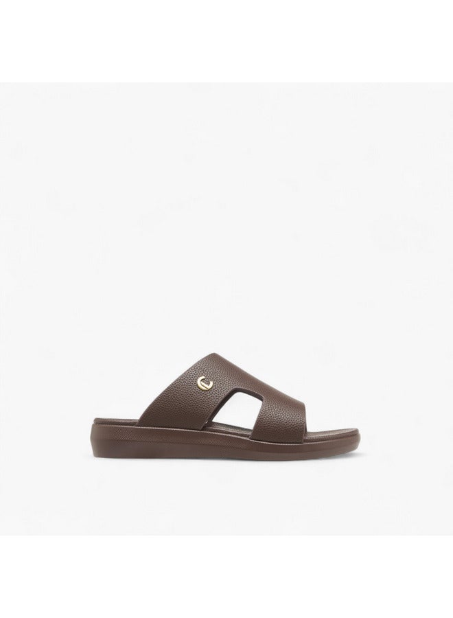 Le Confort Men Cut-Out Detail Slip-On Sandals  - Image 3