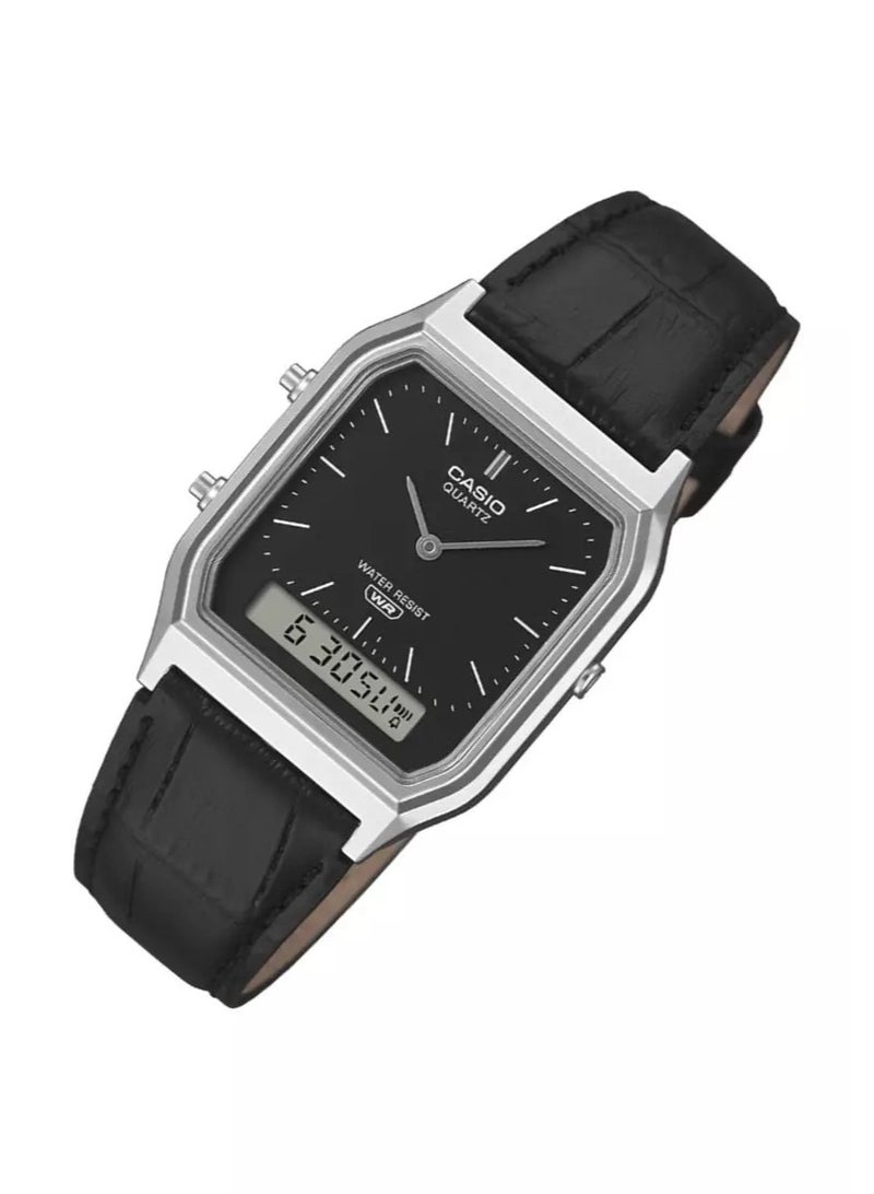 Casio Retro Analog-Digital Dual Time Watch – AQ-230EL-1A - Image 1