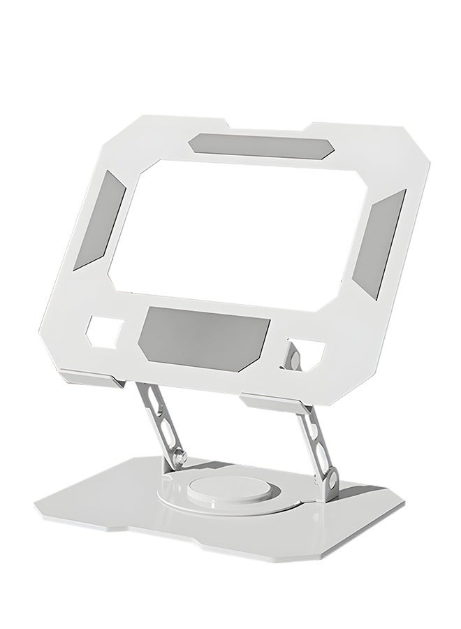 Adjustable Laptop Stand, 360° Rotating Computer Stand, Solid and Durable All-Metal Material  - Image 1