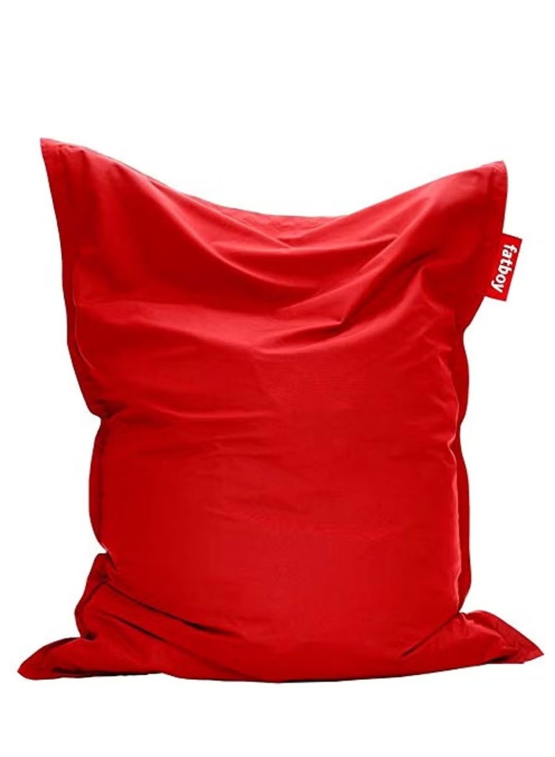 Fatboy Original Bean Bag | Multifunctional Lounge Chair | Indoor & Outdoor Use | Water & Dirt Repellent | UV-Resistant | 180 x 140 cm - (Red) - Image 1