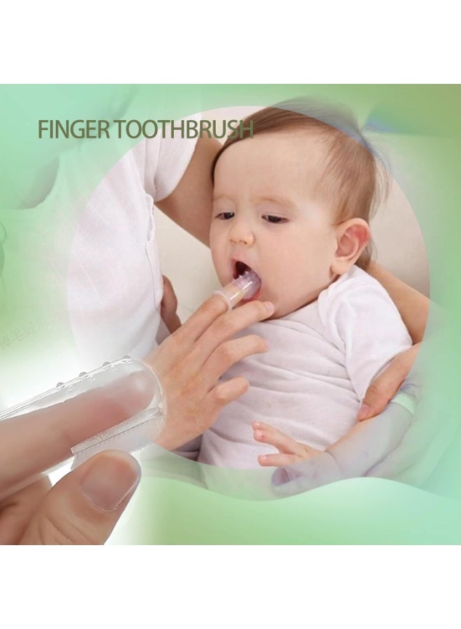 RION 8-Piece Baby Care Kit with Thermometer, Nasal Aspirator, Toothbrush, Emery Board, Nail Clipper, Scissor, Brush and Comb, Portable Essential Daily Care Bathing Tool for Toddler Infant - Image 3