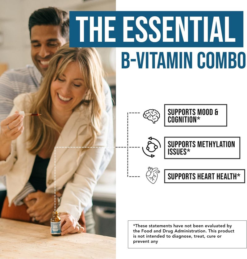 Triquetra Health Organic L Methylfolate 75 mg Plus Methyl B12 Cofactor  Metabolically Active 5MTHF Form Superior Form of Folate  Organic Berry Flavor Liquid Sublingual Form  Mood Cognition Methylation 1oz - Image 4