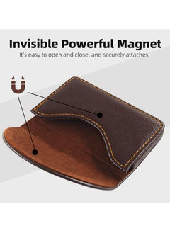 Oasisgalore Premium Leather Business Card Holder for Men and Women  - Image 4