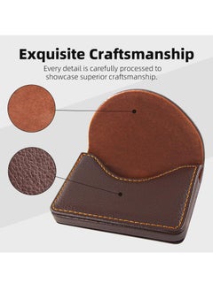 Oasisgalore Premium Leather Business Card Holder for Men and Women  - Image 5