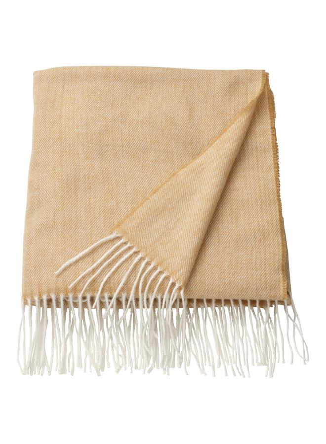 erorex Throw, beige-yellow, 120x160 cm - Image 1