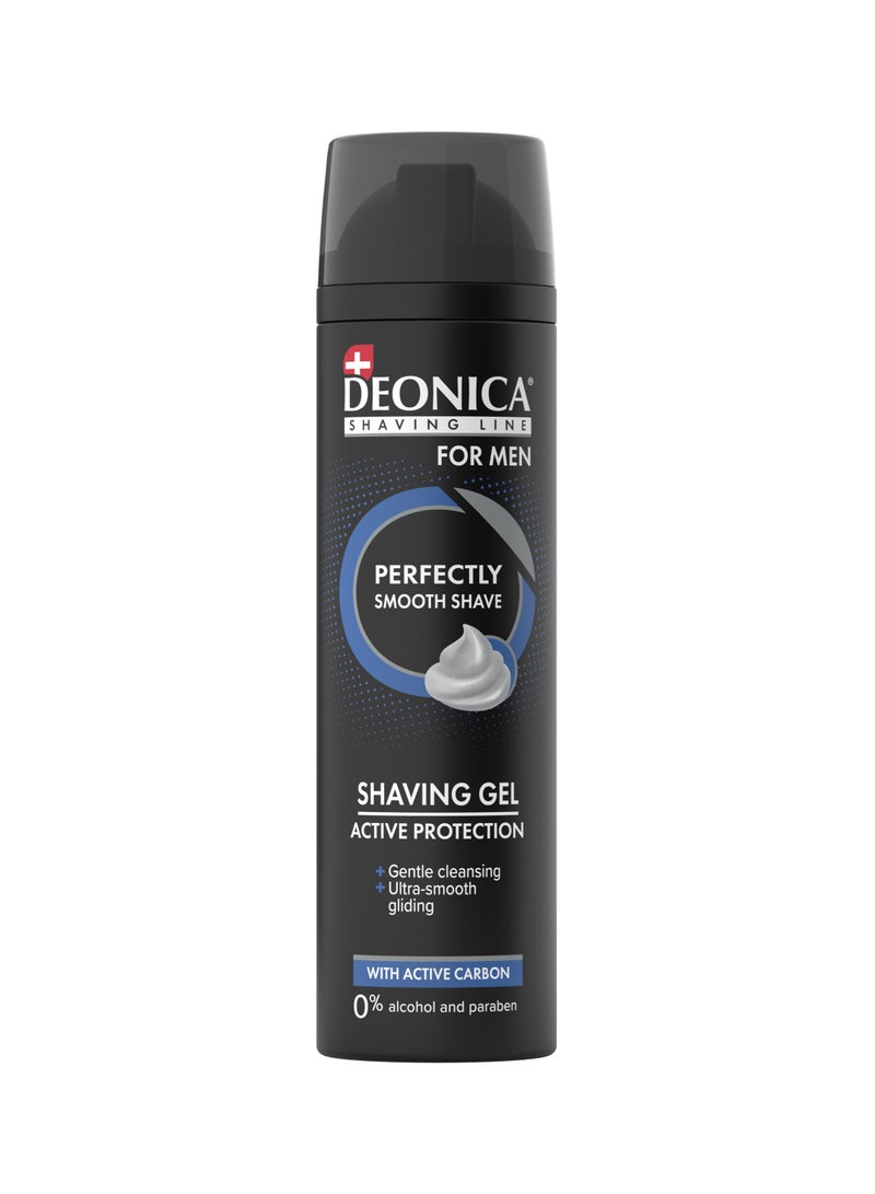 DEONICA جل حلاقة حماية نشطة بالفحم الأسود للرجال - Image 1