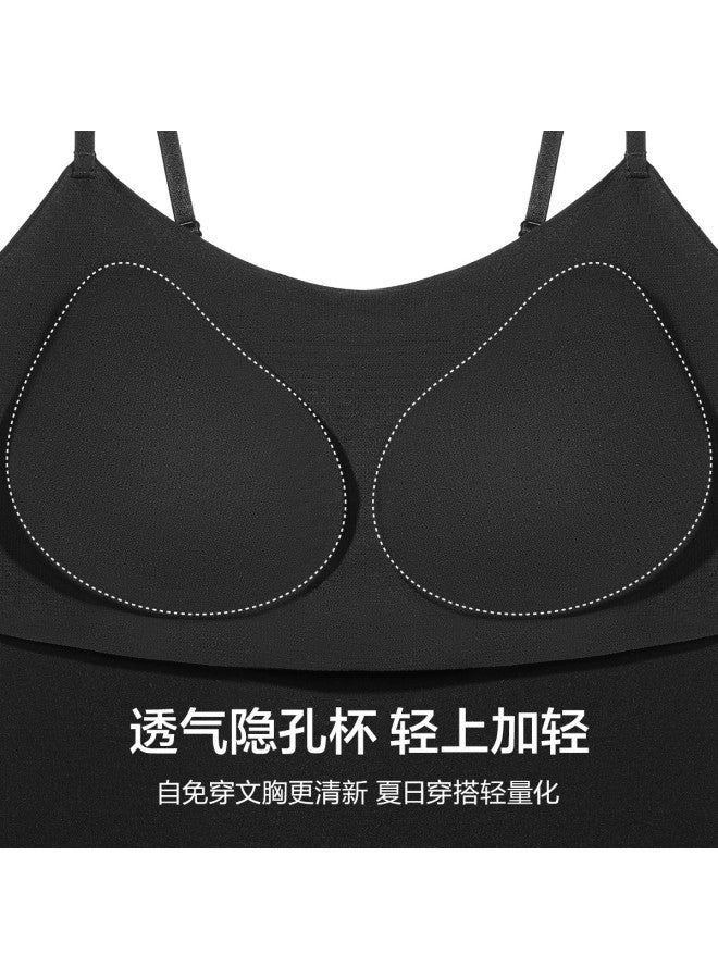AIMER Push-Up Padded Camisole For Women, Layering Tank Top Worn Inside Or Outside - Image 4