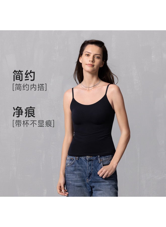 AIMER Push-Up Padded Camisole For Women, Layering Tank Top Worn Inside Or Outside - Image 2