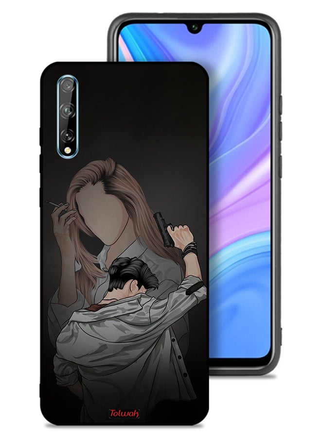 Tolwak Huawei P Smart S Protective Case Cover Gang Of Couple - Image 1