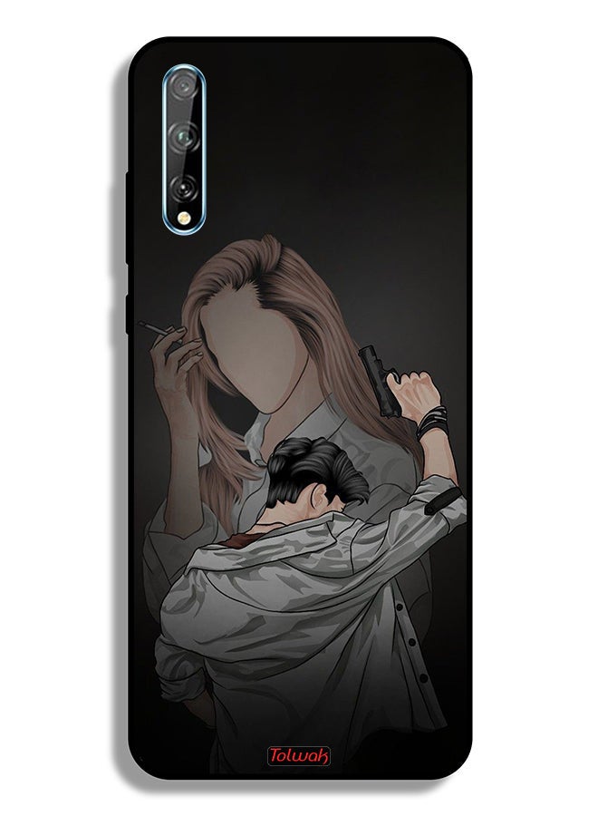 Tolwak Huawei P Smart S Protective Case Cover Gang Of Couple - Image 2