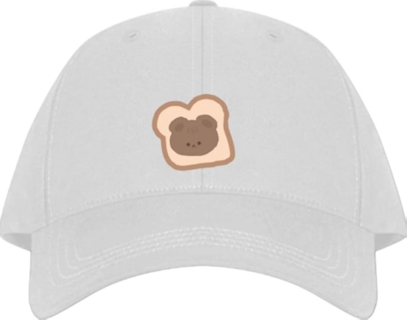 bear Baseball cap White 12