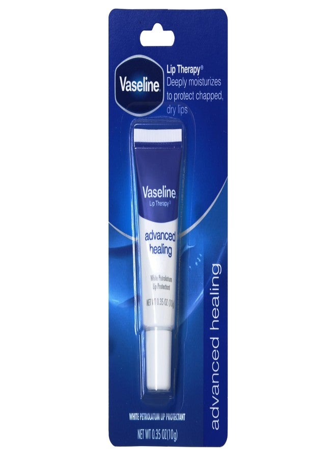 Vaseline Lip Therapy Advanced Healing, 0.35 Ounce (Pack of 10) - Image 1