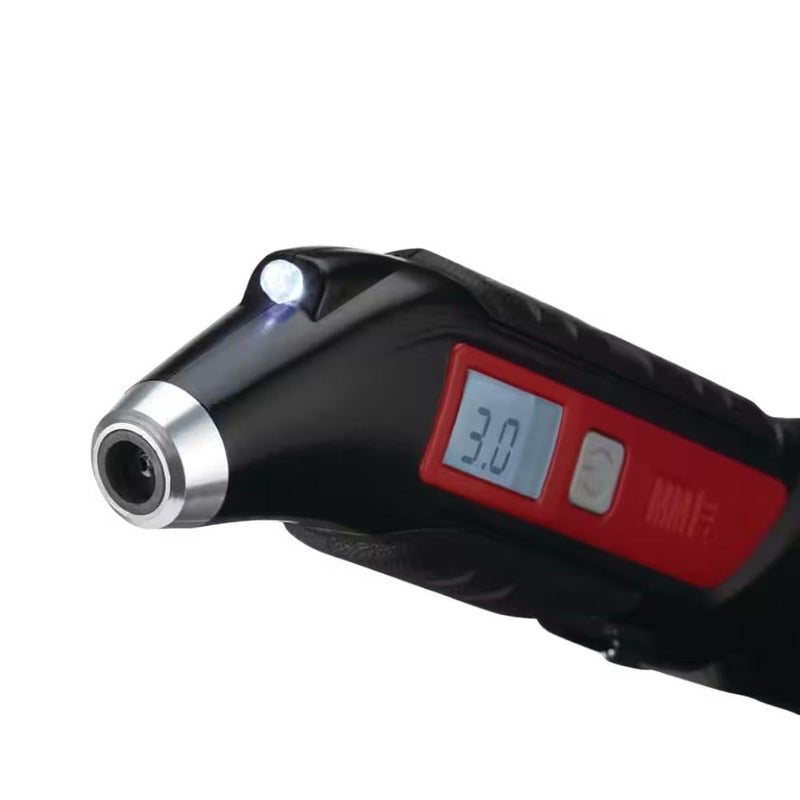 موتوماستر مقياس ضغط الإطارات الرقمي مع أداة متعددة الوظائف وضوء | 5-99 PSI - Image 4