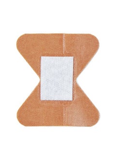 CURAD CURAD Flex-Fabric Adhesive Fingertip Bandages, Skin-Friendly Adhesive, 2 x 1.75 Inches, Breathable Fabric, 100 Bandages Per Box  - Image 3