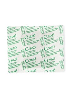 CURAD CURAD Flex-Fabric Adhesive Fingertip Bandages, Skin-Friendly Adhesive, 2 x 1.75 Inches, Breathable Fabric, 100 Bandages Per Box  - Image 4