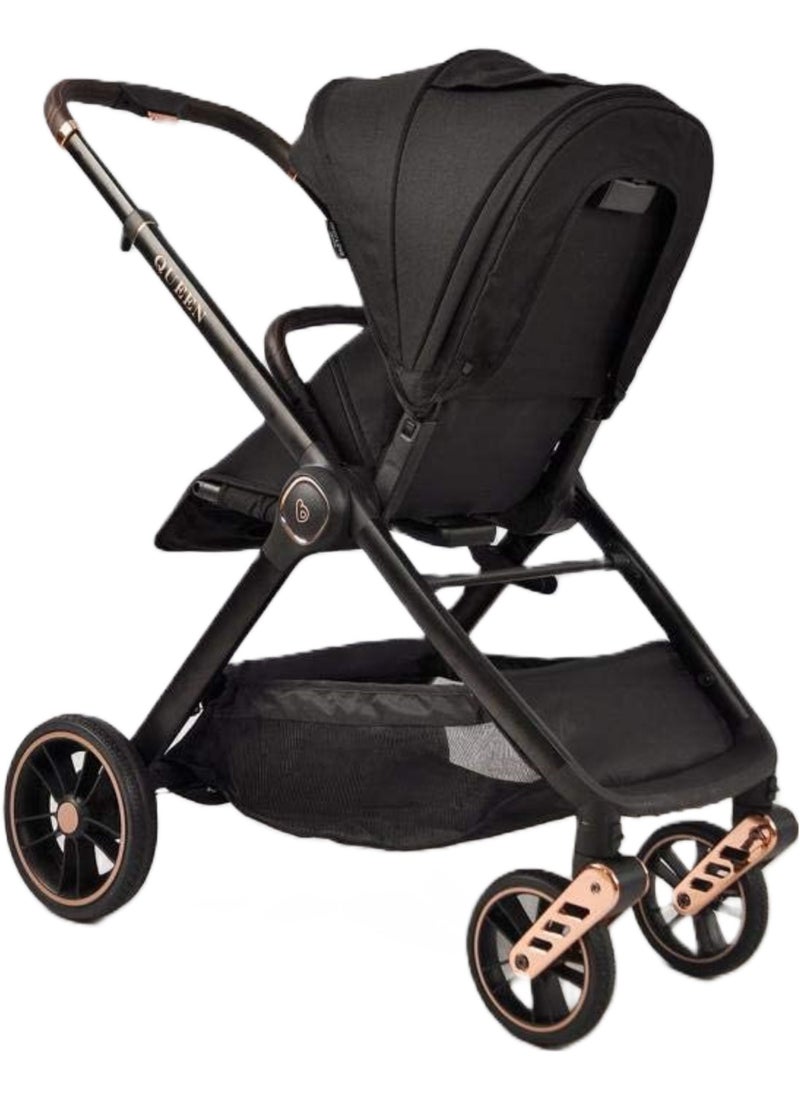 BabyDream - Babydream Queen stroller-Black - Image 1