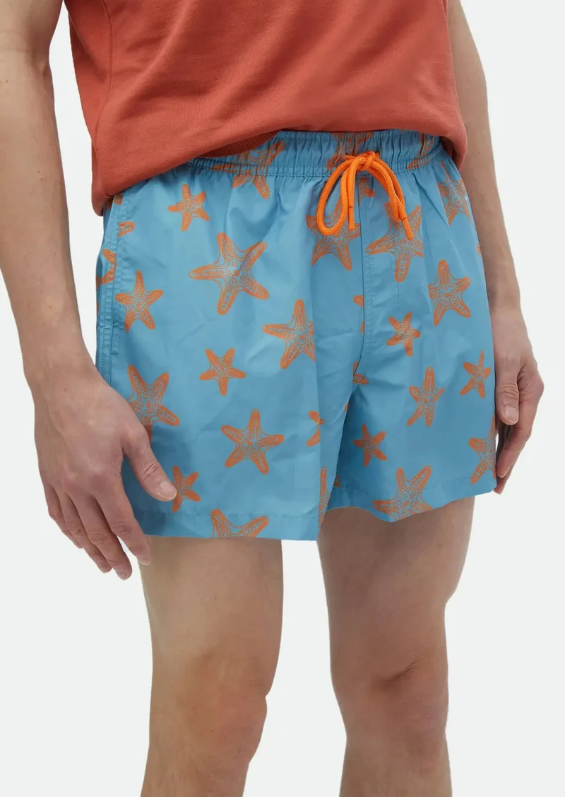 RAMSEY Light Petrol Blue Swimsuit