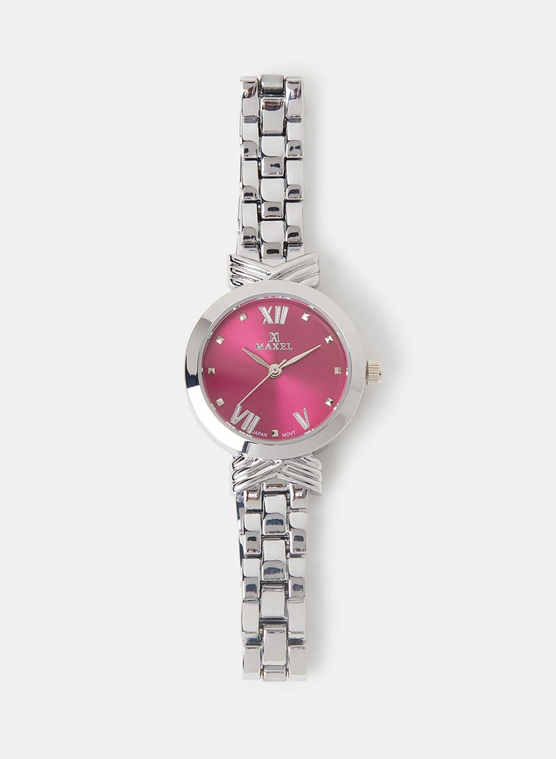 Maxel Women's Quartz Classic Fashion Analog Wrist Watch MX483 - 28mm - Image 1