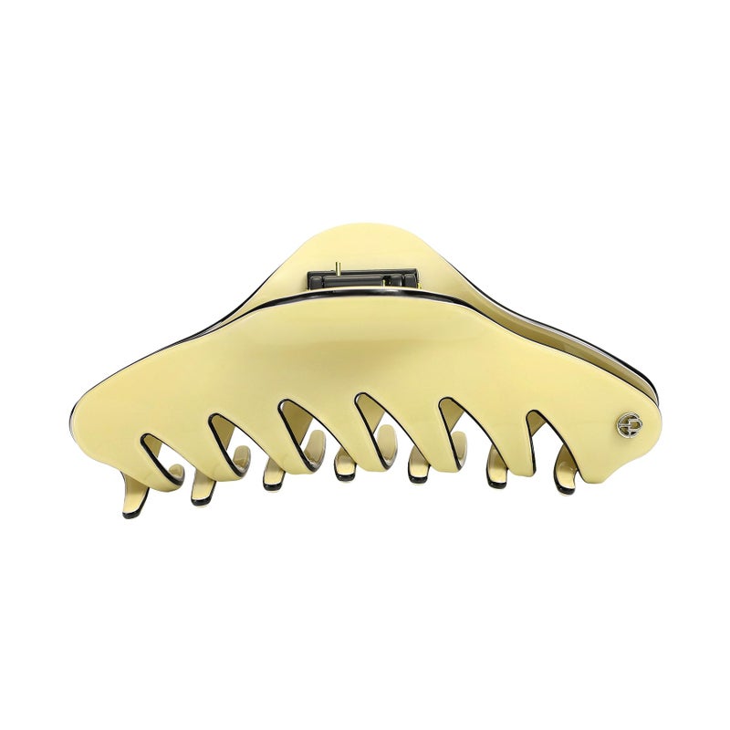 EVITA PERONI Hair Clips Strong Hold Hair Claw Clip Jaw Clip for Thick Thin Durable Hair Clip for Women Girls Gifts Bright Yellow