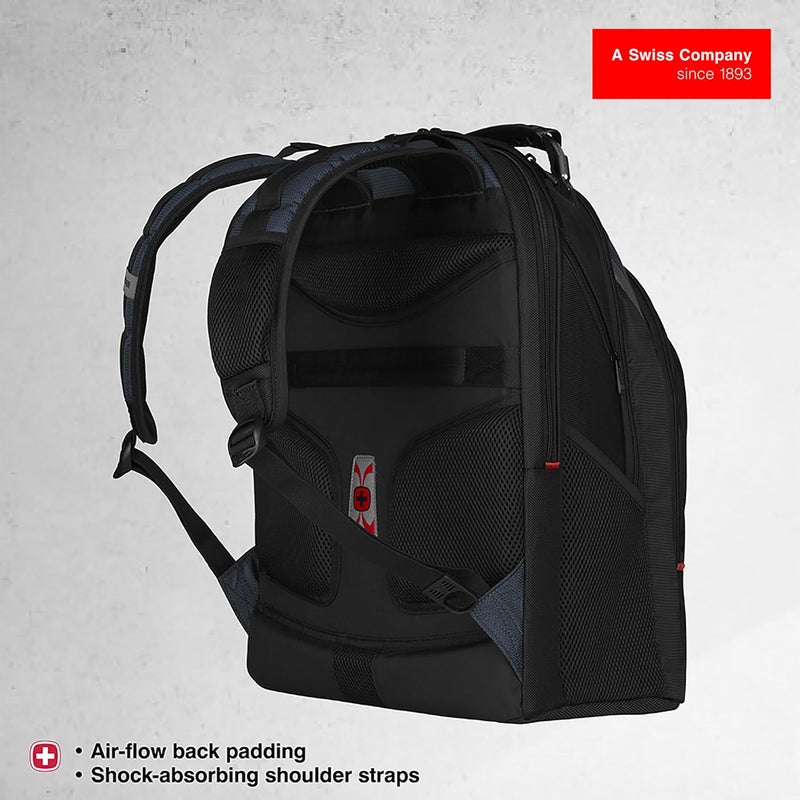 Wenger Ibex Padded Platform Laptop Backpack with Accessory Pouch - Image 3