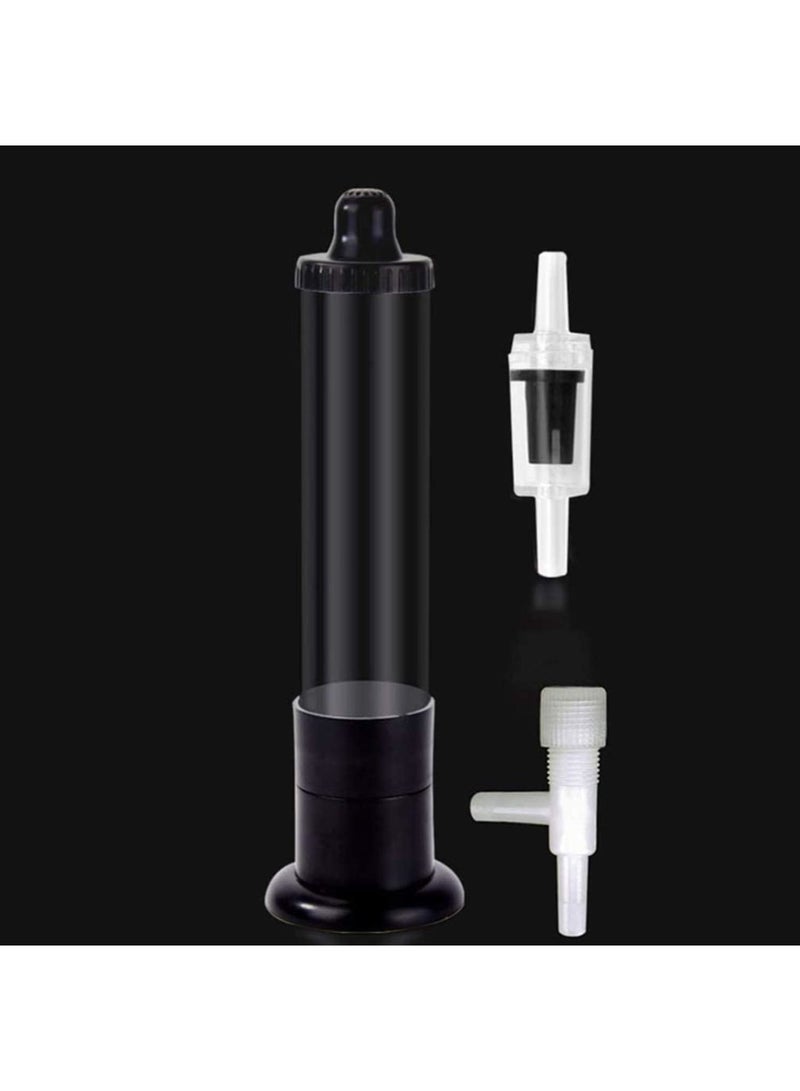 SOLARAE Incubator, Shrimp Egg Incubator Brine Hatchery Kit Plastic Incubation Tube Fish Tank Aquarium Equipment, for Aquarium Brine Shrimp Eggs, Black - Image 5