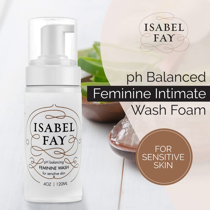 Isabel Fay غسول فوم نسائي متوازن pH من إيزابيل فاي لطيف وآمن للبشرة الحساسة - Image 2