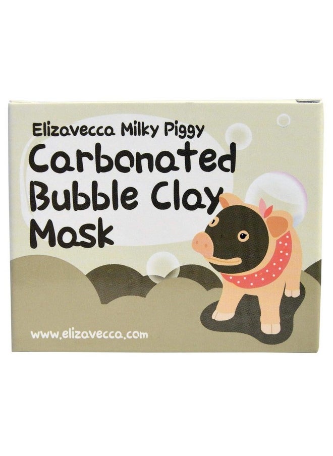 Elizavecca Elizavecca Milky Piggy Carbonated Bubble Clay Mask 100g, Damage Control, Skin Exfoliating, Pore Tightening  - Image 2