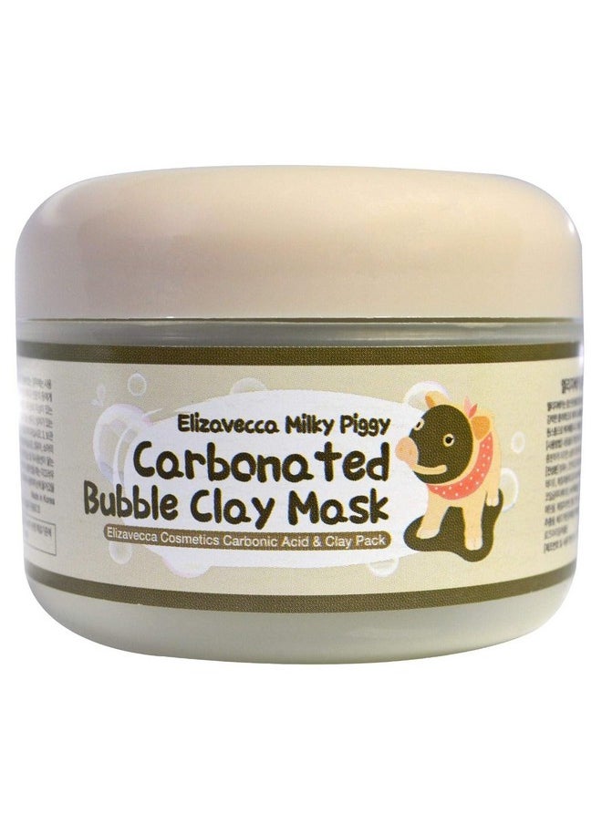 Elizavecca Elizavecca Milky Piggy Carbonated Bubble Clay Mask 100g, Damage Control, Skin Exfoliating, Pore Tightening  - Image 1