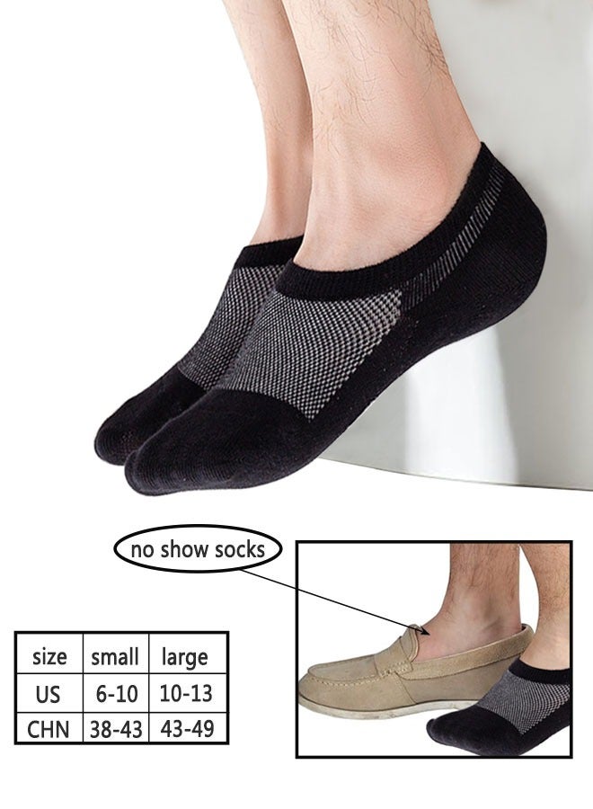 HAWAWA 6ps men's cotton socks (M size 38-43) (black, white, gray) - Image 4