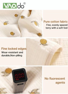 VAOdo Baby Kids Hooded Bath Towel Fast Water Absorption Soft and Skin-friendly Baby Quilt 70*130cm±2cm  - Image 5