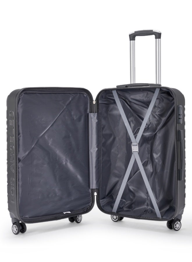 LIMRA Cabin Carry Check-In Luggage Trolley Size 20 inch Grey - Image 5