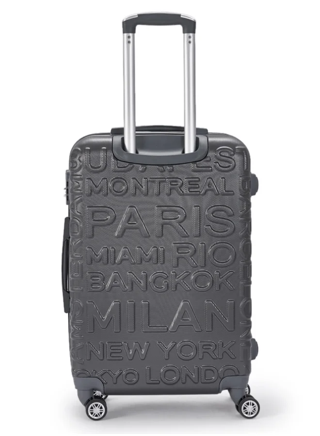 LIMRA Cabin Carry Check-In Luggage Trolley Size 20 inch Grey