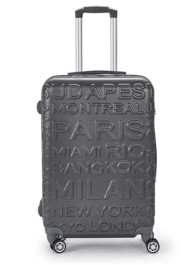 LIMRA Cabin Carry Check-In Luggage Trolley Size 20 inch Grey