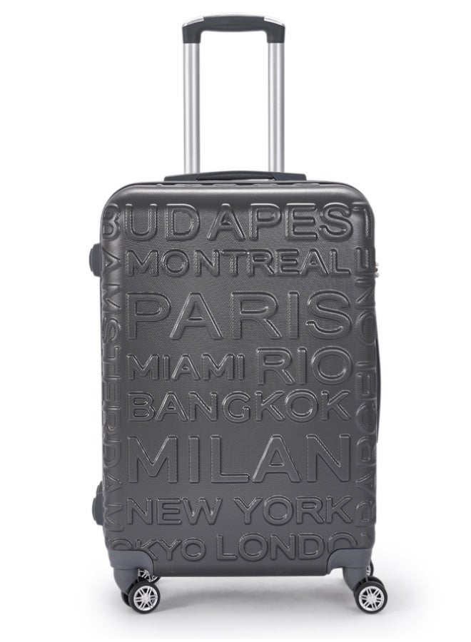 LIMRA Cabin Carry Check-In Luggage Trolley Size 20 inch Grey - Image 2