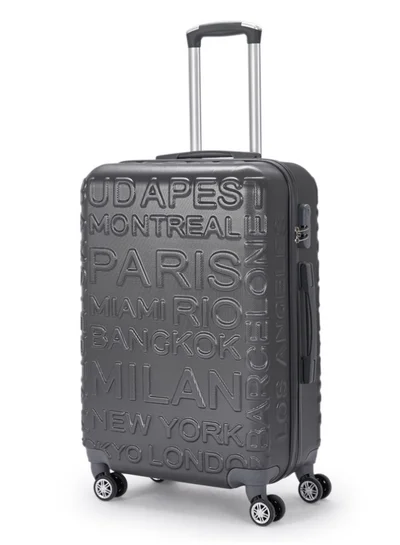 LIMRA Cabin Carry Check-In Luggage Trolley Size 20 inch Grey