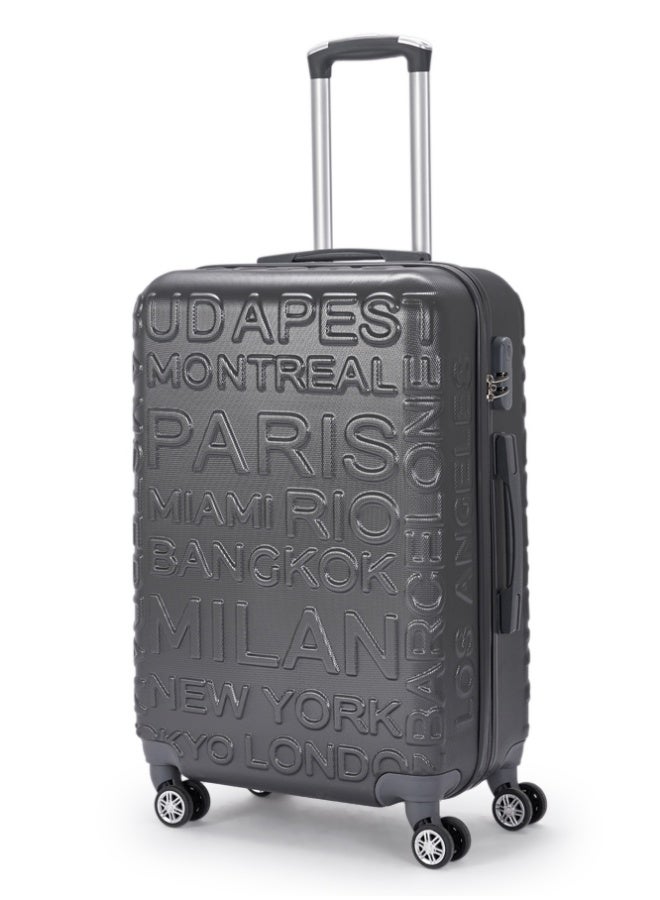 LIMRA Cabin Carry Check-In Luggage Trolley Size 20 inch Grey - Image 1