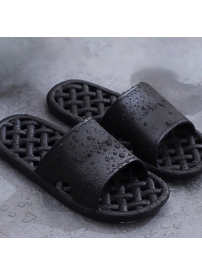 شيبشيب شبشب حمام أنيق بتصميم مفرغ، صندل حمام بثقوب للرجال والنساء، شبشب غير قابل للانزلاق للمسبح، الصالة الرياضية، والمنزل - Image 2