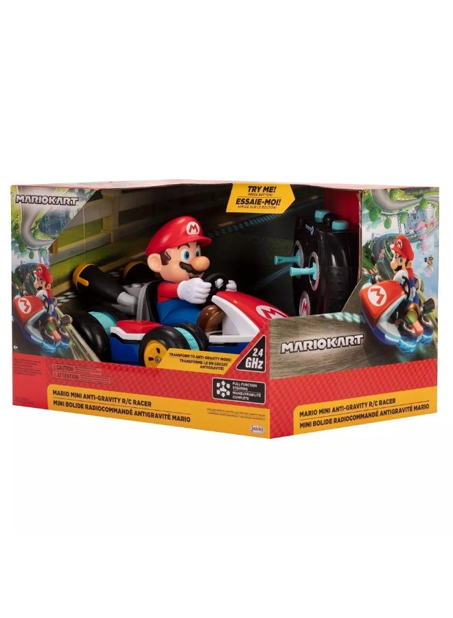 Nintendo Mario Kart Mario Mini Anti-Gravity Remote Control Racer Car - Image 1
