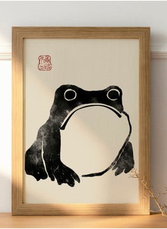 Generic MATSUMOTO HOJI - Frog No. 1 (Japanese Animal Art / Frog) Premium giclee art print, also available framed  - Image 1