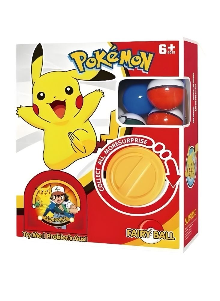 Premium Pokémon Surprise Fairy Ball Toy Set – Pikachu Themed Collectible Balls for Kids Gift - Image 2