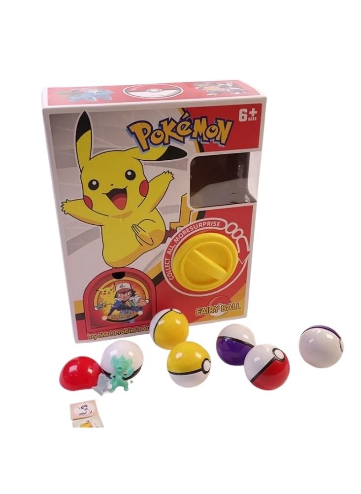Premium Pokémon Surprise Fairy Ball Toy Set – Pikachu Themed Collectible Balls for Kids Gift - Image 1